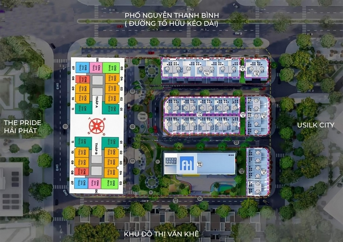 Chung cư The Charm An Hưng